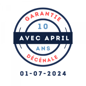 Lepic à glace garantie décennale 10 ans avec April